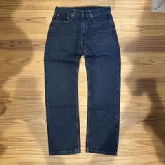 Levi's 505 ダークブルー ストレートジーンズ W31 L32
