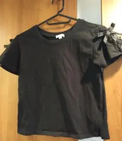a.v.v 半袖Tシャツ ブラック 150