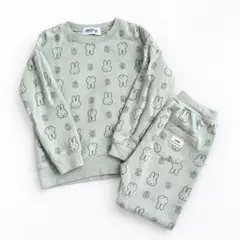 miffy ミッフィー パジャマ セットアップ ペールグリーン