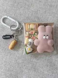 ガチャ詰めポーチ　猫原商店の愉快な仲間たち　うさぎ　コッペ田島