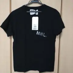 MHL. ポケットTシャツ ブラックのサムネイル