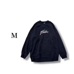 『ユニクロ』 スウェットトレーナー M フラッシュダンス オーバーサイズ