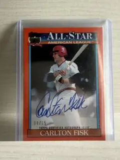 2026 series2 Carlton Fisk 直筆サインカード25シリ