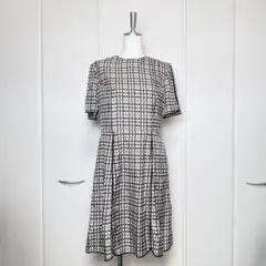 2026年最新】Daks 柄：チェック レディース 半袖ひざ丈ワンピースの