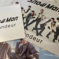 SnowMan 「Grandeur」CD特典3点セット