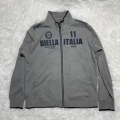 FILA ジップアップトレーナー グレー　Lサイズ