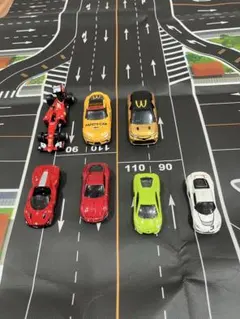 トミカセット 7台 F1 スポーツカー