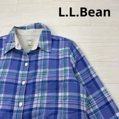 L.L.Bean　エルエルビーン ネルシャツ チェックシャツ 裏起毛