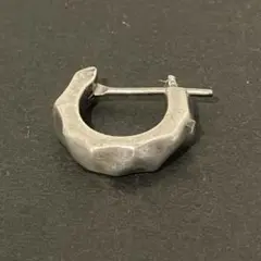GARNI フープ型ピアス(片耳用) シルバー GARNI ガルニ クロッケリー シルバー フープピアス 片耳用 左耳用