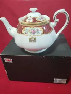 極美品/英国製】ロイヤルアルバート レディカーライル ティーポット