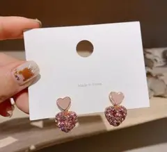 ハートピアス！即日発送！