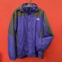 ノースフェイス マウンテンパーカー L 110 紫×黒