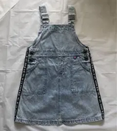 〈VIVIAN BLUE 〉130㎝ ジャンバースカート