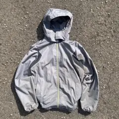 NIKE ナイキ ナイロンジャケット archive 短丈 グレー y2kテック 