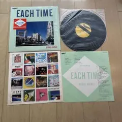 大滝詠一 EACH TIME アナログレコード LPのサムネイル