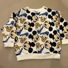 futafuta ミッキー ドナルド トレーナー 110