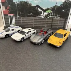 ジャンク　ミニカー　フェラーリディーノ　BMW M1 ポルシェ 918のサムネイル