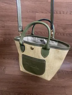 R*す様 ロンシャンル プリアージュ バスケットバッグ ショルダーバッグ トート