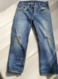 リーバイス 66復刻モデル 501XX-501ダブルネーム ビックE 赤耳