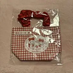 mikko サンリオ 一番くじ ミニトート 赤