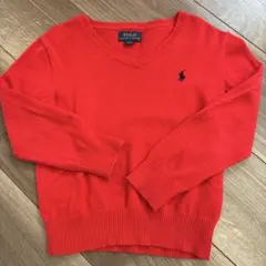 ラルフローレン⭐︎赤ニット　115cm