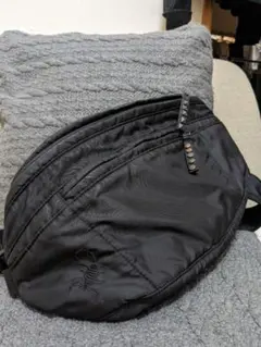 レア✨ HYSTERIC GLAMOUR ヒスガール ウエストバッグ ブラック ヒステリックグラマー ボディバッグ ウエストバッグ 総柄