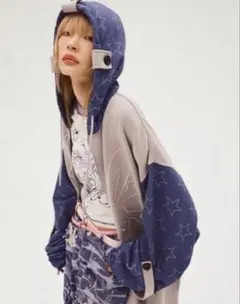 cfierce うさぎ刺繍 オーバーサイズスウェット フーディー M - メルカリ
