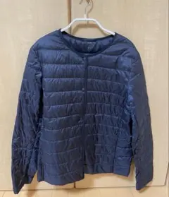ユニクロ　ウルトラライトダウンジャケット　ネイビー