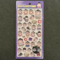 ボンボンドロップシール　和柄　お相撲さん
