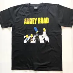シンプソンズ　L プリントTシャツ　ブラック