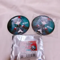 初音ミク 39Culture 大き目メタリック缶バッジ 初音ミク 4点 - メルカリ