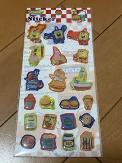 スポンジ・ボブ ステッカー ぷっくりシール