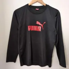 [PUMA] 長袖カットソー 黒