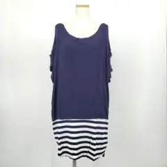 /＊b【タグ付き・4XL】ゴールドジャパン チュニック ワンピース カットソーのサムネイル