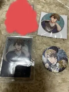 G4Y 十龍之介 アクリルカード 缶バッジ 地方ビジュ キービジュアル アイナナ