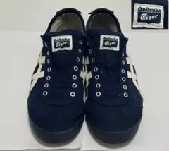 Onitsuka Tiger MEXICO 66 SLIP-ON ネイビー　中古