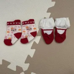 ミキハウス　ベビー靴下　7〜9cm