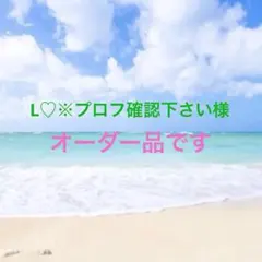 L♡※プロフ確認下さい様　オーダー品です　ビーズ刺繍ブローチ