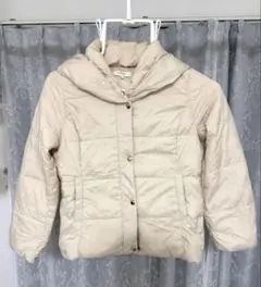 pink adobe ダウンジャケット M ベージュ