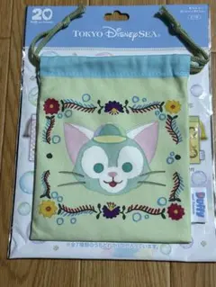 東京ディズニーシー ダッフィー&フレンズ ポーチ　ジェラトーニ