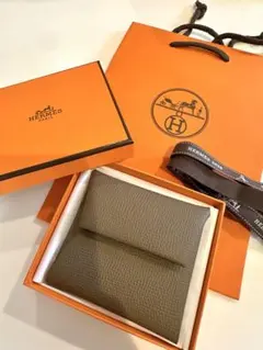 エルメス カルヴィ カードケース パスケース 名刺入れ W刻印
