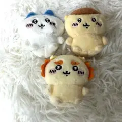 ちいかわ　お座りぬいぐるみ ハチワレ くりまんじゅう シーサー