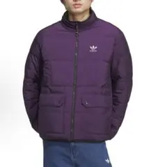 新品M Adidas REVERSIBLE ダウンジャケット KS6072