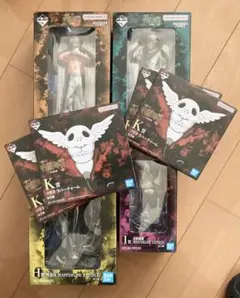 一番くじ 呪術廻戦 F賞 虎杖 G賞 伏黒 H賞 秤金次 I賞 羅羅 等 計8点