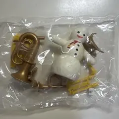 新品未使用⟡.·プレイモービル雪だるまキャラクターと楽器パーツセット
