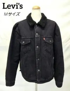 Levi's　リーバイス　strauss&co　デニム　ボア　ジャケット　M