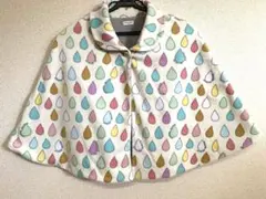 (ツモリチサト・良品)フリース水玉ポンチョのサムネイル