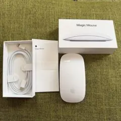 Magic Mouse (USB-C) MXK53ZA/A-white本体白色 - メルカリ