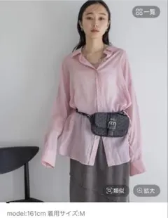 ジーナシス　テンセルリネンシアーシャツのサムネイル
