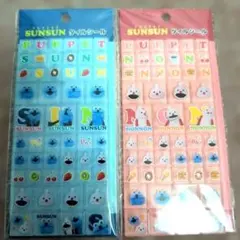 SUNSUN キャラクターシールセット